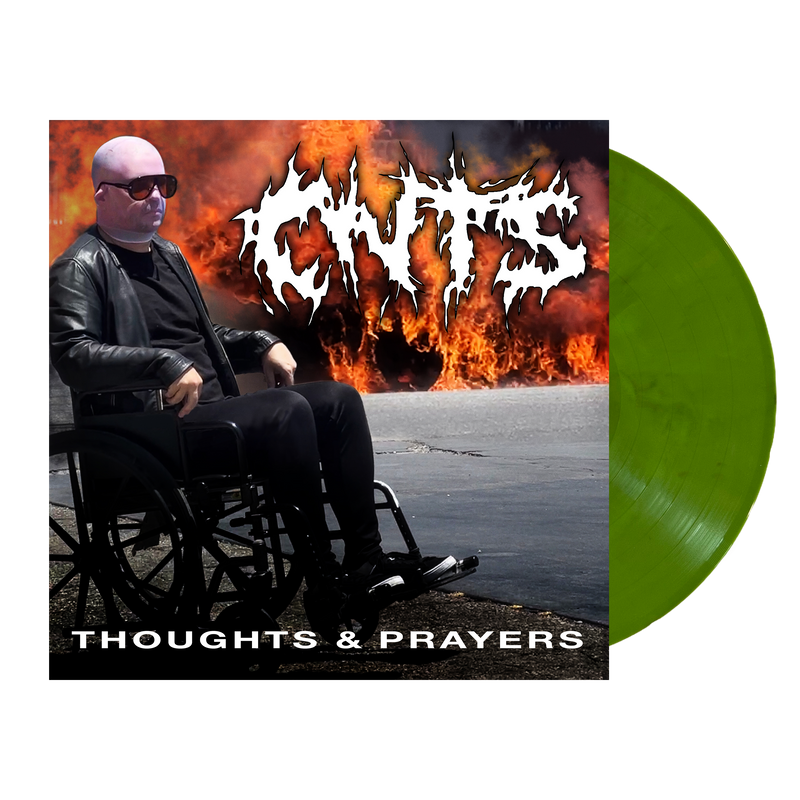 CNTS - Thoughts and Prayers - Ipecac 25th Anniversary Puke Green Vinyl - Pre-Order