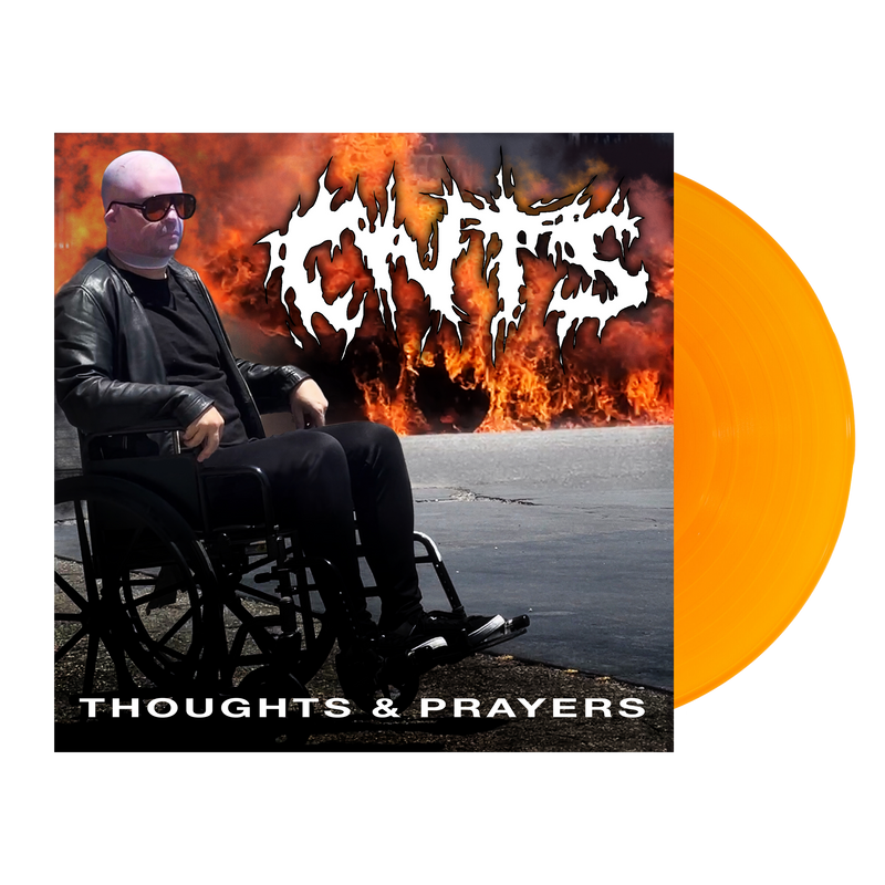 CNTS - Thoughts and Prayers - Standard Orange Vinyl - Pre-Order