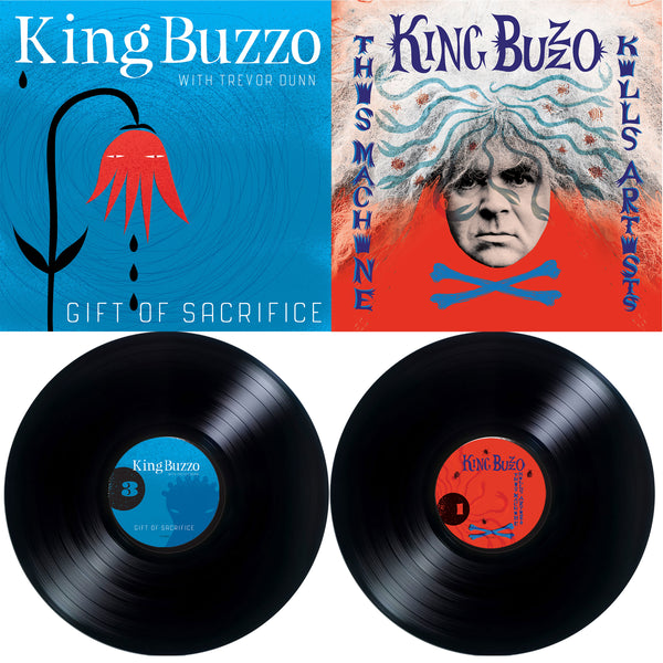 King Buzzo - This Machine Kills Artists + Gift Of Sacrifice 2LP Black Vinyl