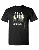 Melvins - Roswell Alien Glow-In-The-Dark Black T-Shirt - Pre-Order