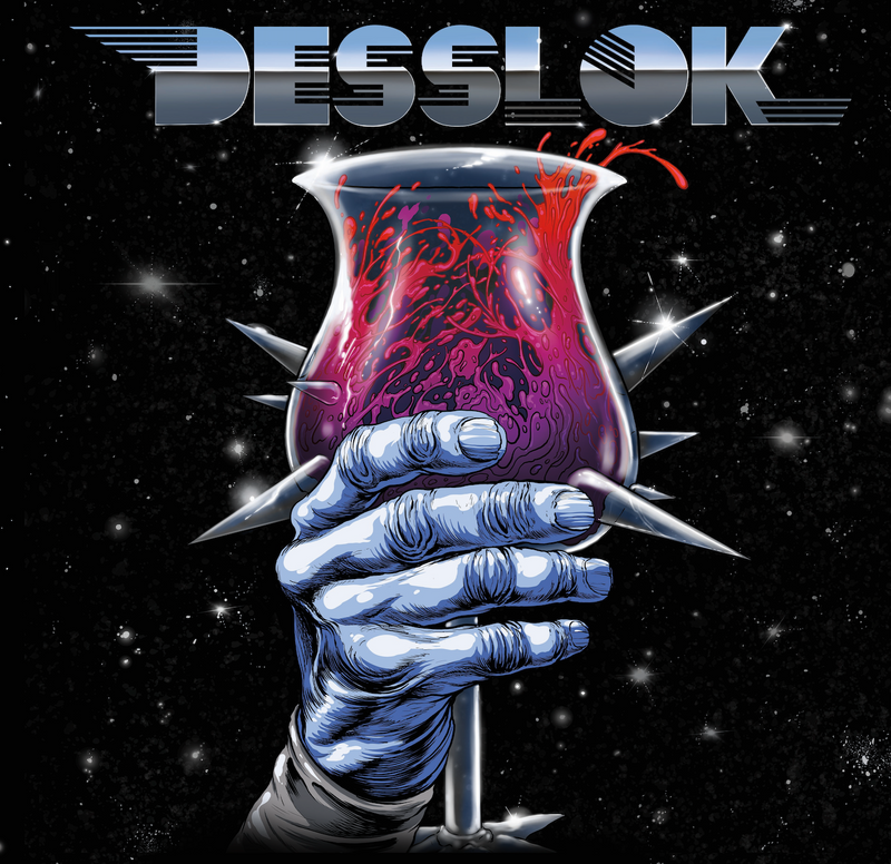 Desslok - Debut LP on Limited Deep Purple Vinyl