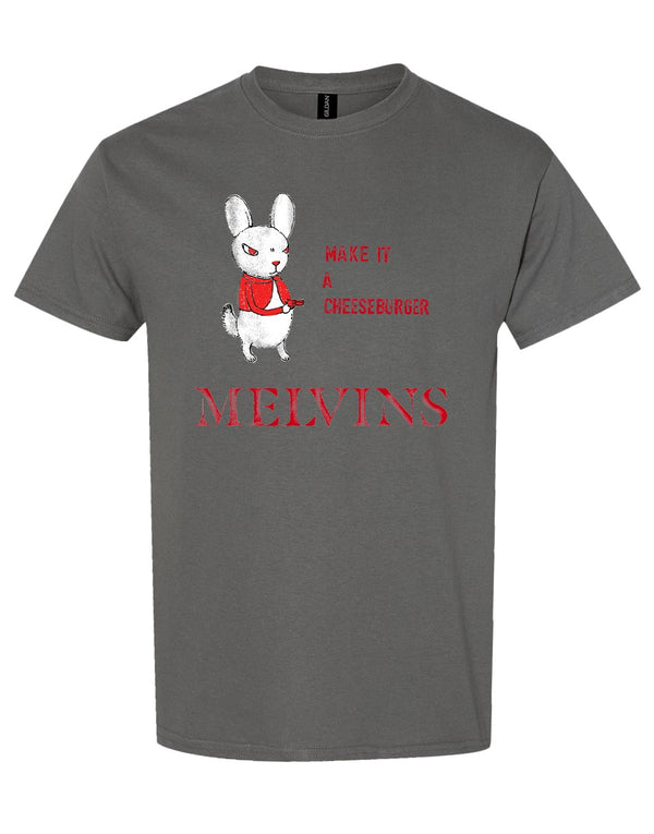 Melvins - Everybody Loves Sausages Charcoal T-Shirt _ Pre-Order