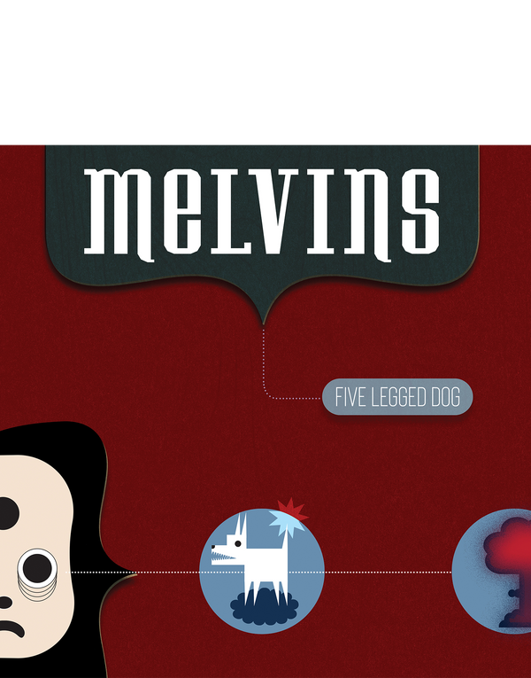 MELVINS "FIVE LEGGED DOG" 2CD DIGIPAK