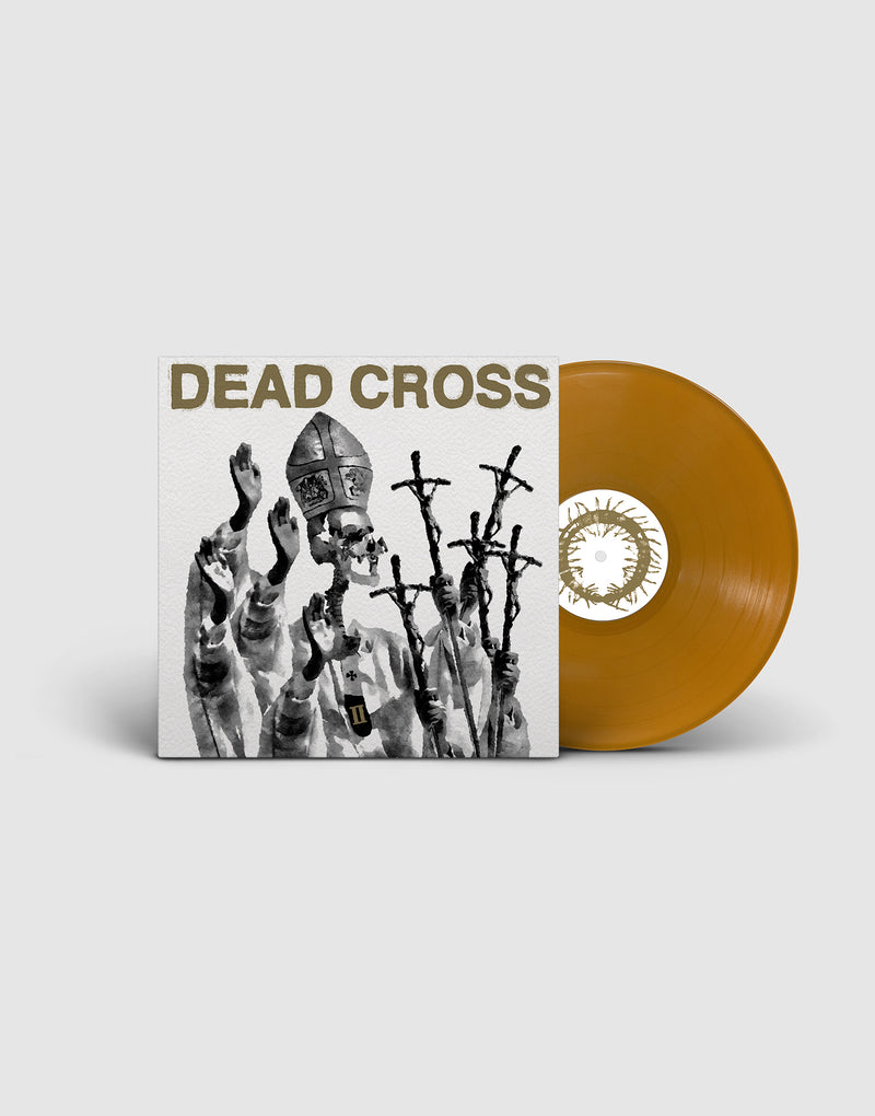 Dead Cross II - Counterfeit Gold Vinyl - 140gr LP in leather-type jacket