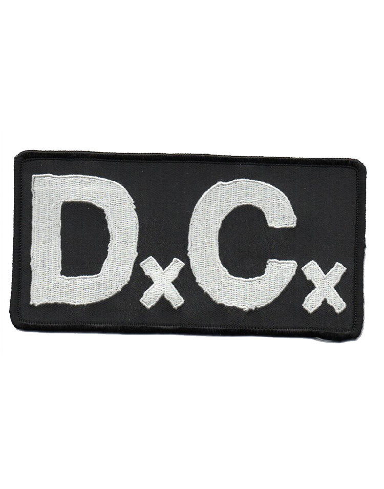 Dead Cross "DxCx Logo" Embroidered Patch