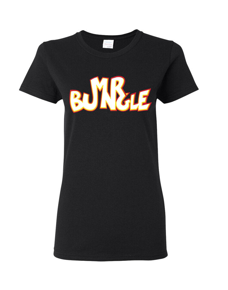MR BUNGLE "BUBBLE LOGO" LADIES BLACK T-SHIRT