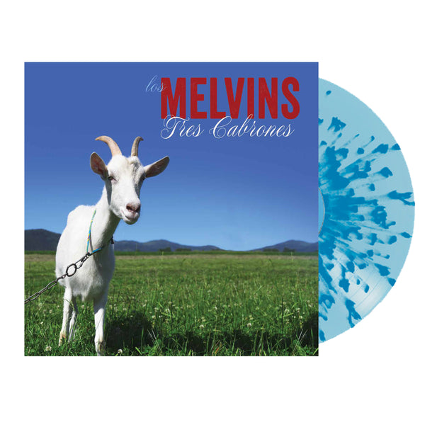 MELVINS - TRES CABRONES SUPER LIMITED 140gr BABY BLUE w/ SKY BLUE SPLATTER VINYL