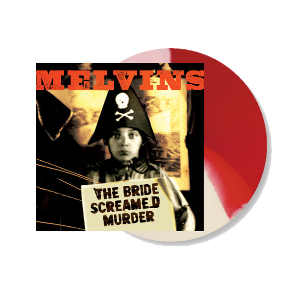 MELVINS - The Bride Screamed Murder - Limited Edition Tri-color Red / Baby Pink / White vinyl