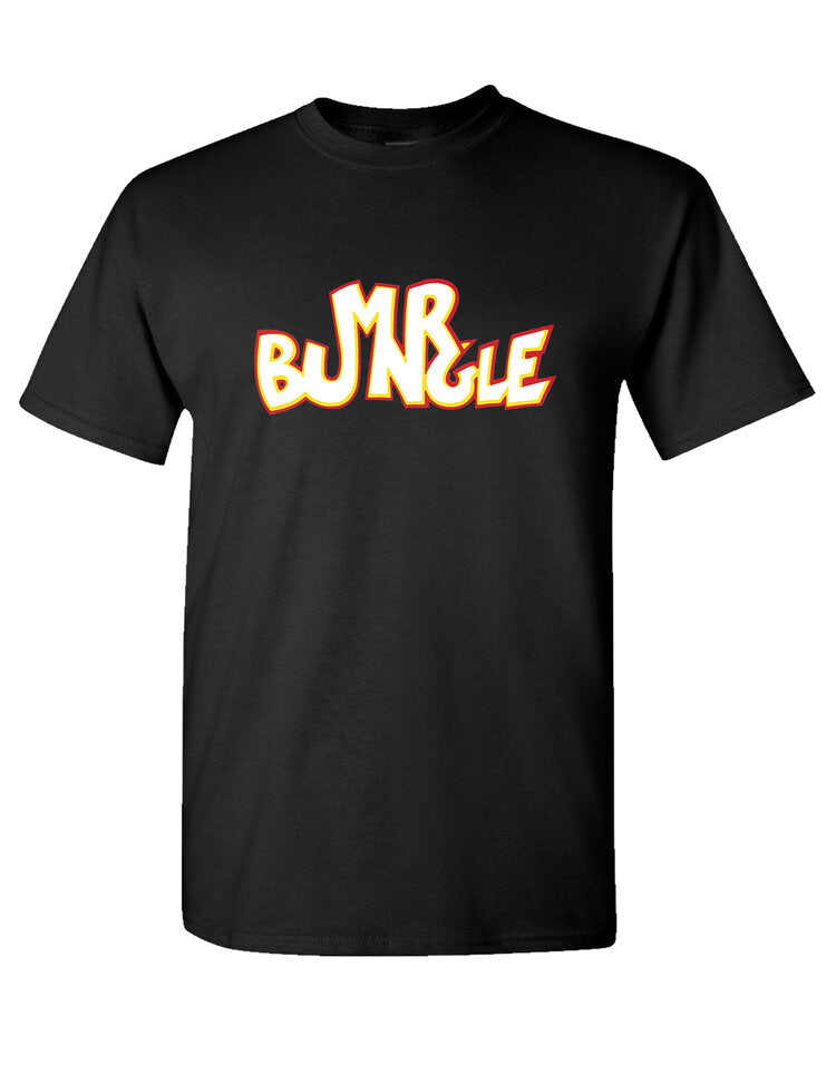 MR BUNGLE "BUBBLE LOGO" MENS BLACK T-SHIRT