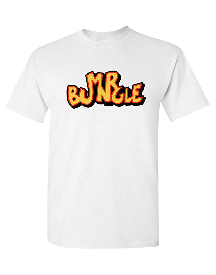 MR BUNGLE "BUBBLE LOGO" MENS WHITE T-SHIRT