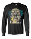 MR BUNGLE "COLOR CLOWN" MENS BLACK LONG SLEEVE