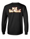 MR BUNGLE "COLOR CLOWN" MENS BLACK LONG SLEEVE