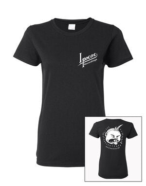 Ipecac "Punk Baby" Ladies Black T-Shirt
