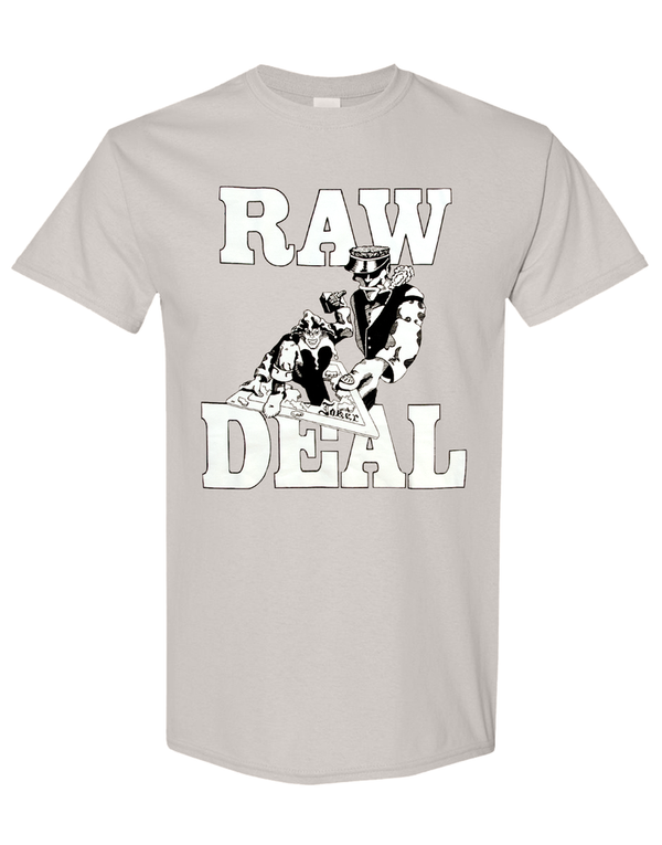 KILLING TIME RAW DEAL GREY TEE