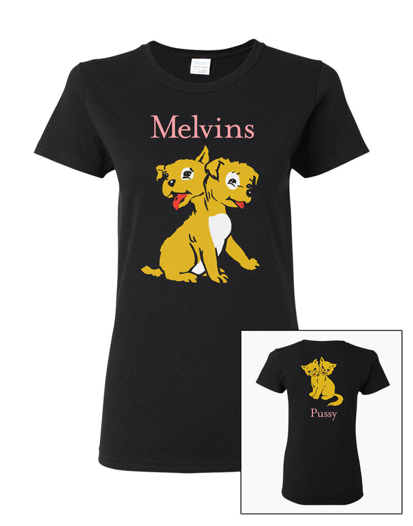 MELVINS "PUSSY" LADIES BLACK T-SHIRT