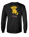 MELVINS "PUSSY" MENS BLACK LONG SLEEVE T-SHIRT