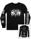 MR BUNGLE "METAL DEVIL LOGO" MENS BLACK LONG SLEEVED T-SHIRT