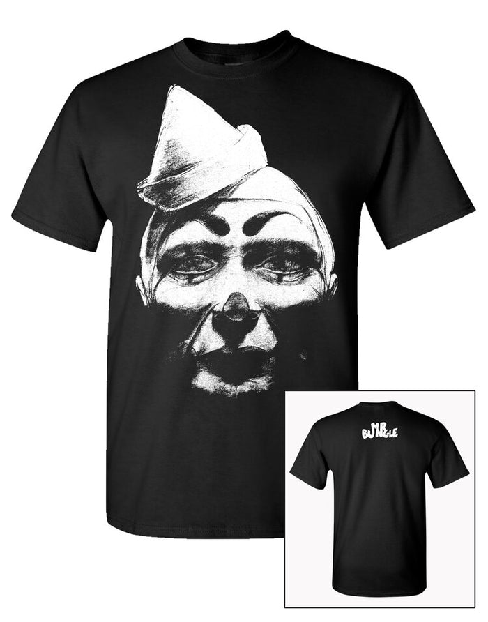 MR BUNGLE SKETCH CLOWN MENS BLACK T SHIRT Blixt Merchandise